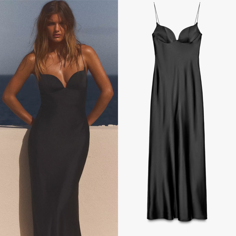 Zara Black Maxi Dress